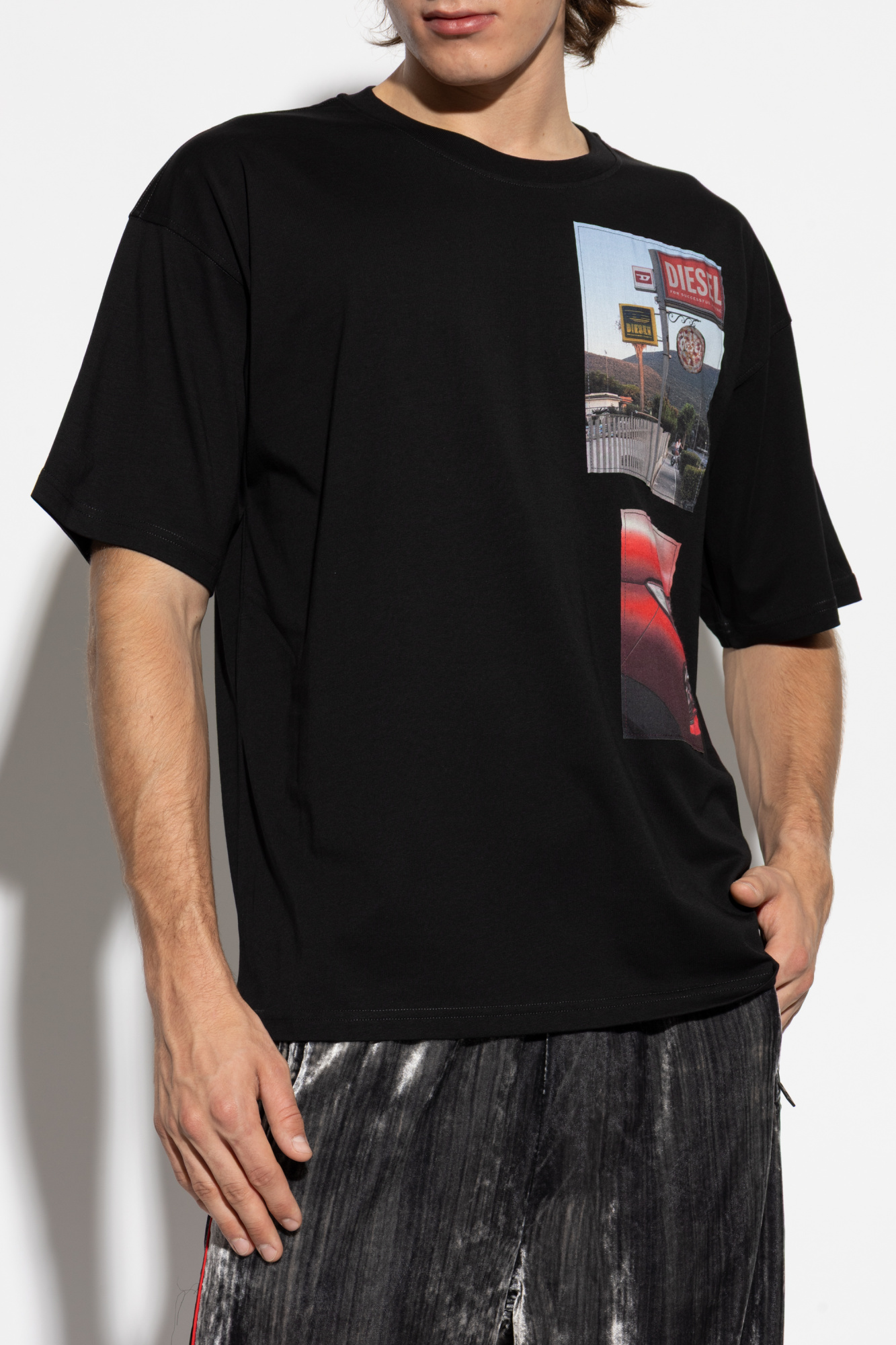 Black T-shirt `T-BOXT-T3` Diesel - Vitkac Slovakia